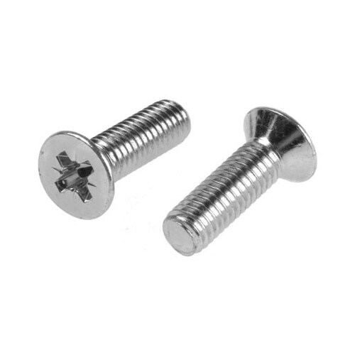 皿ねじ 皿頭 鋼 M6 1袋(100個入