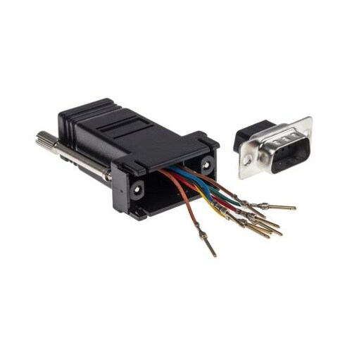 1ポート RJアダプタ シールドなし 8