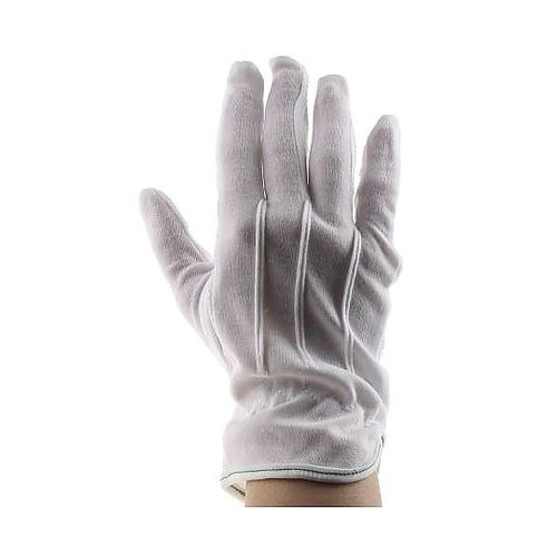 綿手袋 汎用 白 1袋(12個入) 13