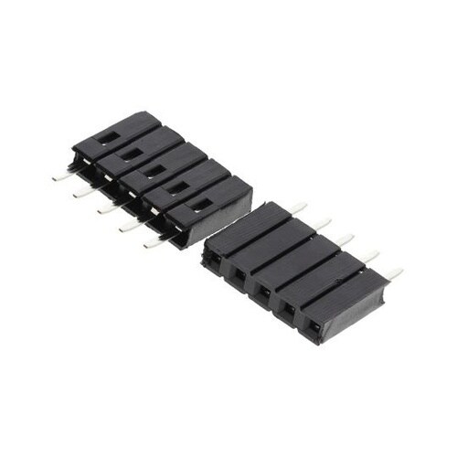 基板ソケット 2.54mm 5 極 1