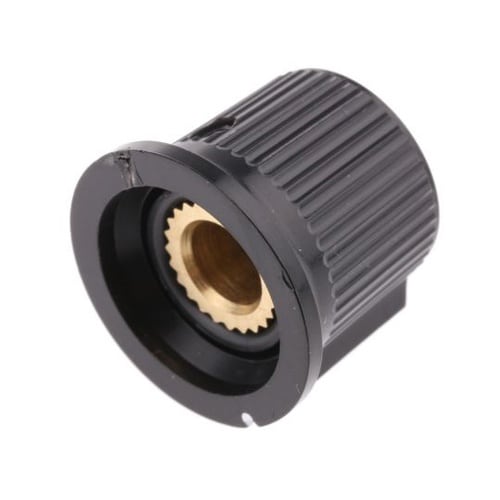 ポテンショメータノブ 6.35mm 1袋