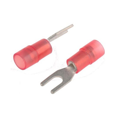 Y形圧着端子 赤 0.5 → 1.5mm