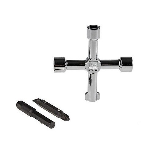 クロスレンチ クロム仕上げ 439−30