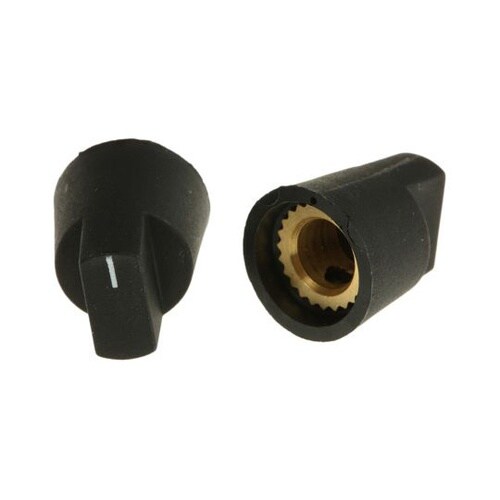 ポテンショメータノブ 6.4mm 1袋(