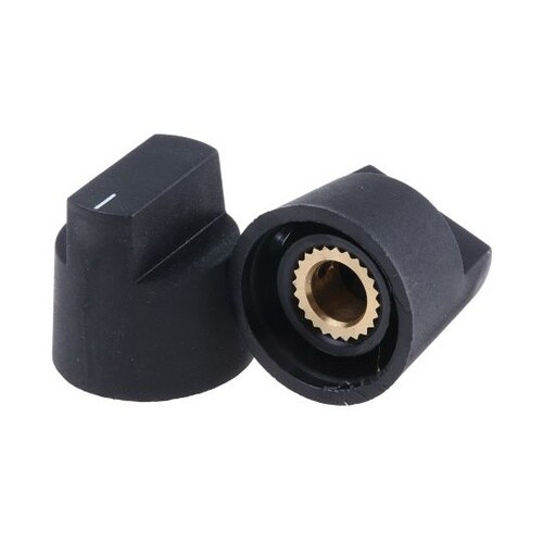 ポテンショメータノブ 6.4mm 1袋(