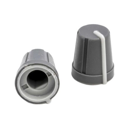 ポテンショメータノブ 6.4mm D字型