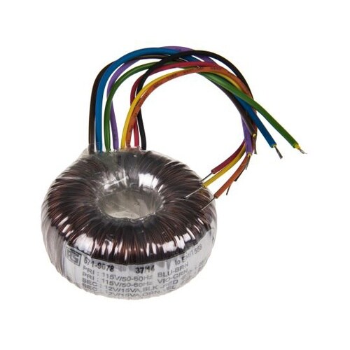 671−9078 トロイダルトランス電力