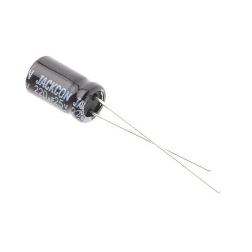 アルミ電解コンデンサ 220μF 25V