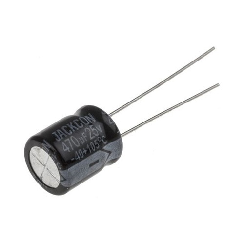 アルミ電解コンデンサ 470μF 25V