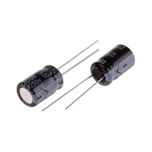 アルミ電解コンデンサ 10μF 250V