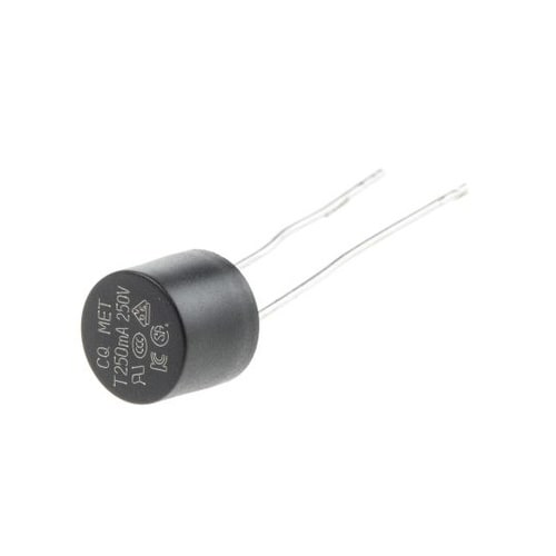 ラジアルリードタイプ ヒューズ 250m