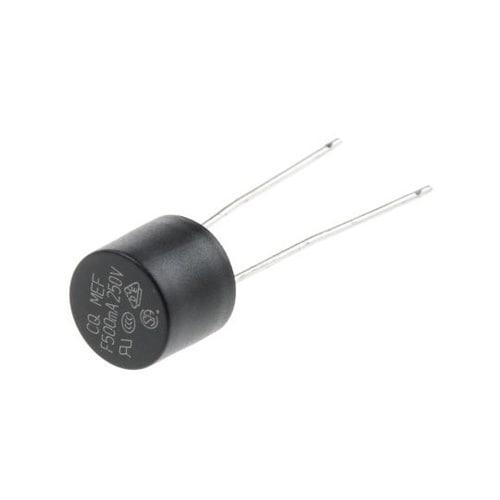 ラジアルリードタイプ ヒューズ 500m