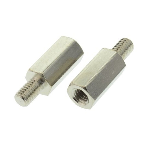 六角 スタンドオフ スチール M6x20