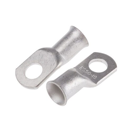 非絶縁 チューブ型リング端子 スタッド径