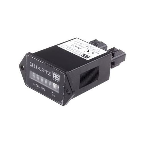 アワーカウンタ パネル取り付け 6桁 8