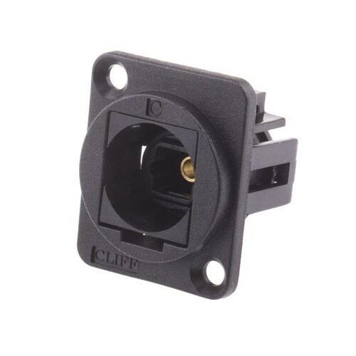 898−7609 光ファイバアダプタ 黒