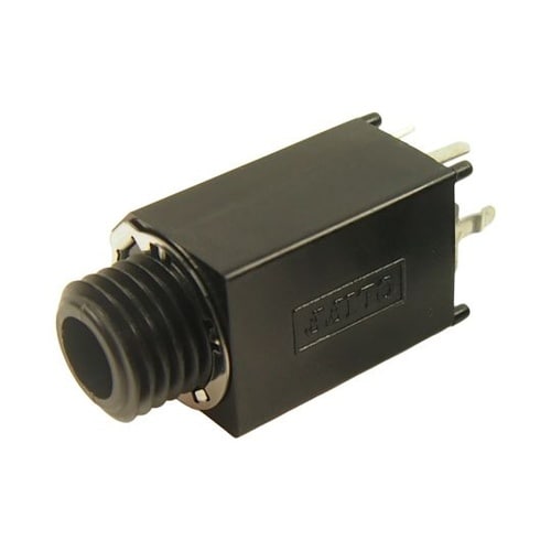 フォーンジャック (メス) 1/4 in