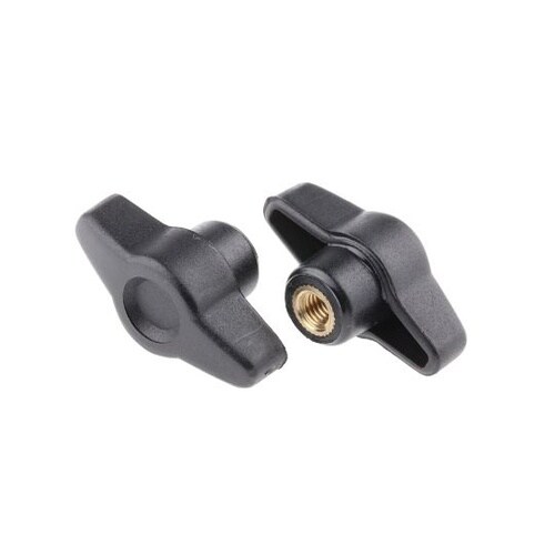 ノブ付ねじ Tハンドル M6 x 9 直