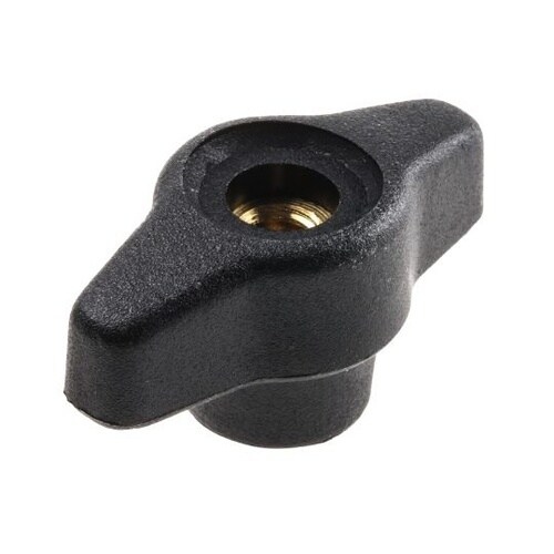 ノブ付ねじ Tハンドル M6 x 9 直