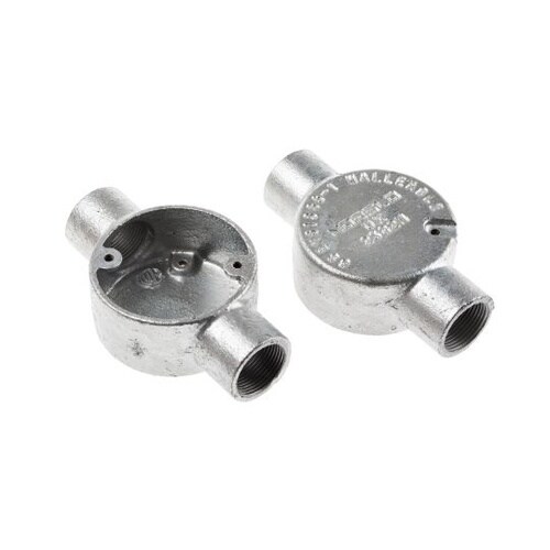 コンジット ネジボックス スチール 1袋