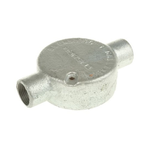 コンジット ネジボックス スチール 1袋