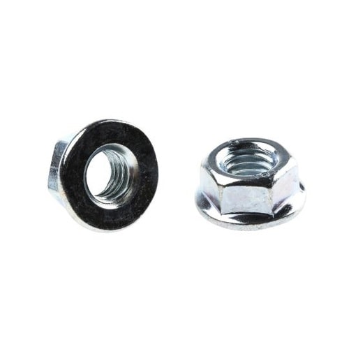 六角フランジナット M8 光沢亜鉛めっき