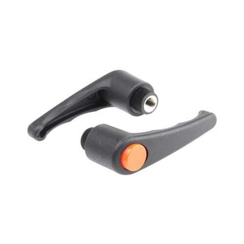 クランプレバー M8 サーモプラスチック