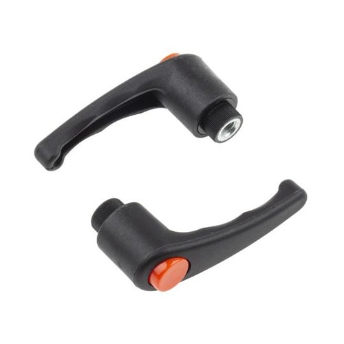 クランプレバー M8 サーモプラスチック