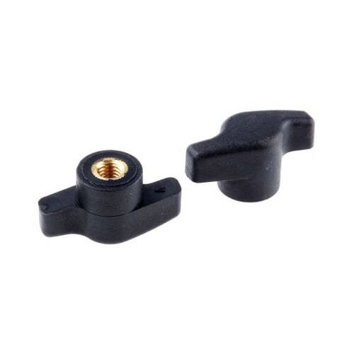 ノブ付ねじ Tハンドル M6 x 9 直