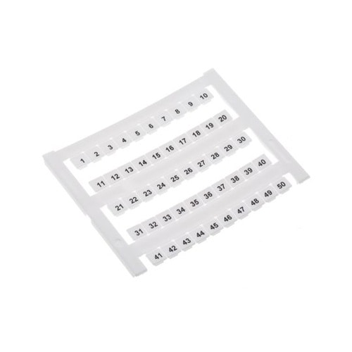 DINレール取付用端子アクセサリ マーカ