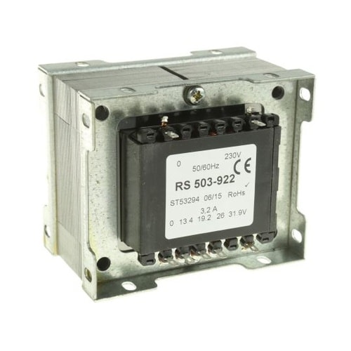 シャーシ取り付け電源トランス1次:230