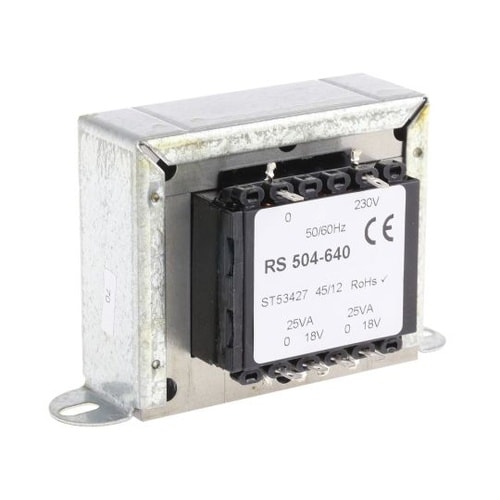 シャーシ取り付け電源トランス1次:230