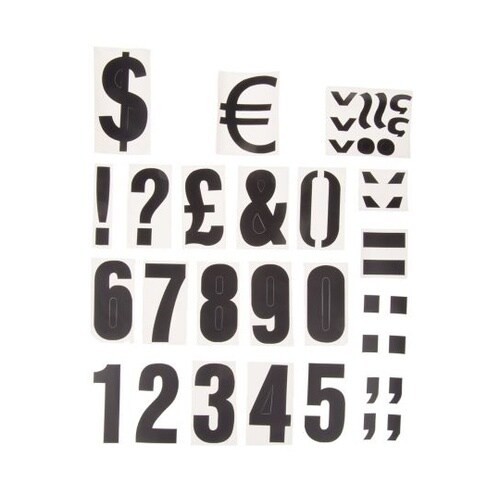 514−852 数字ラベル