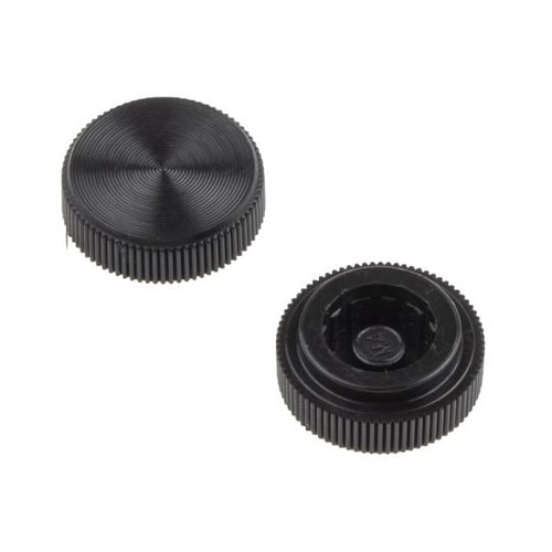 ノブ付ねじ 丸形 直径:13mm 黒 1