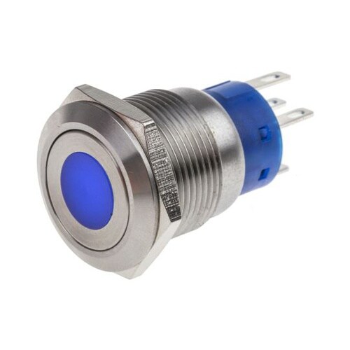 押しボタンスイッチ 5 A ラッチ パネ