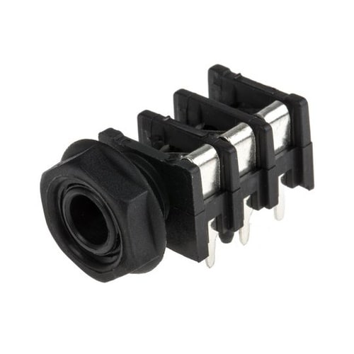 フォーンジャック (メス) 1/4 in