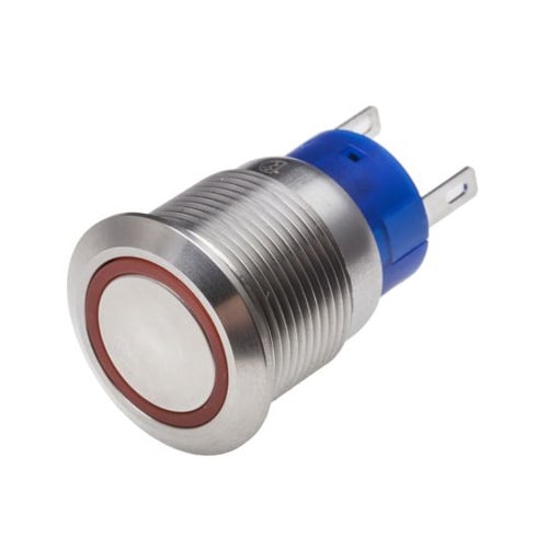 押しボタンスイッチ 5 A ラッチ パネ