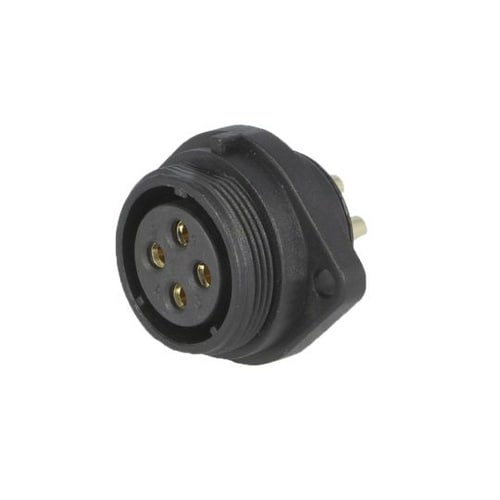 124−6677 丸形コネクタ