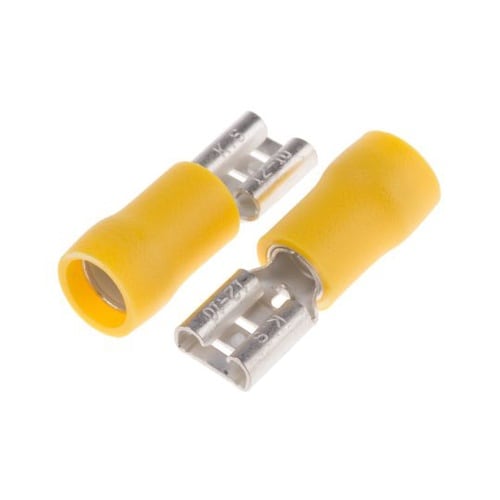 ファストン端子 メス 6.35 x 0.