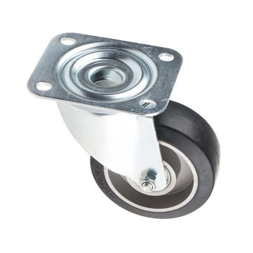 スイベルキャスター タイヤ材 ゴム 取付