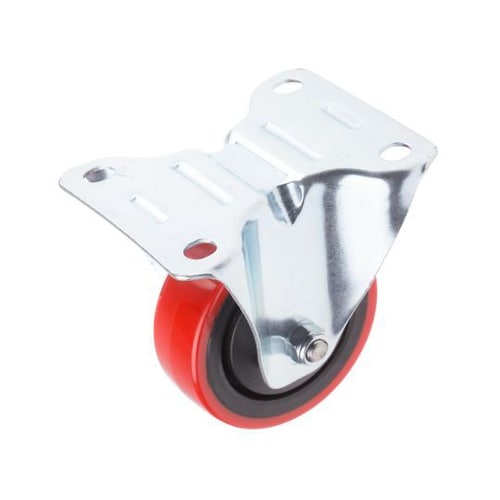 固定プレートキャスター タイヤ材 PUR