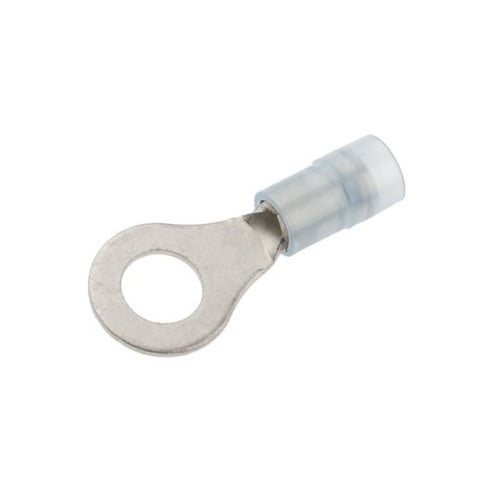 絶縁 丸形圧着端子 内径:6.4mm ス