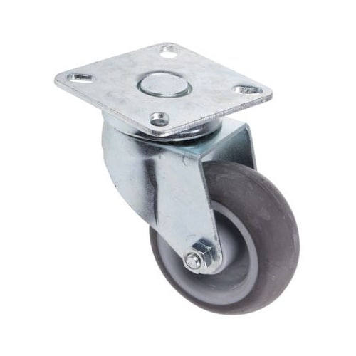 スイベルキャスター タイヤ材 ゴム 取付