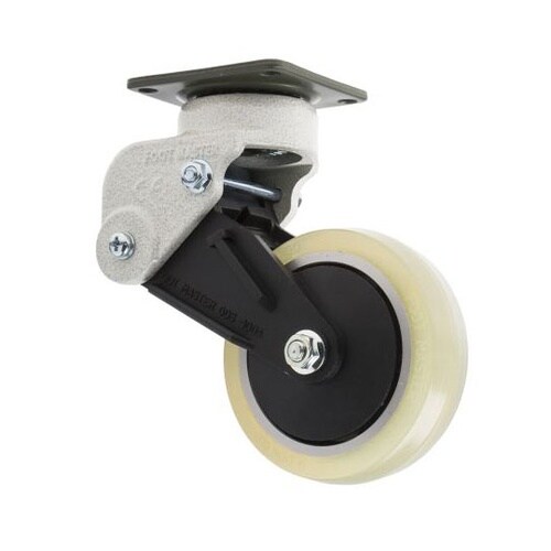 スイベルキャスター タイヤ材 ゴム 取付