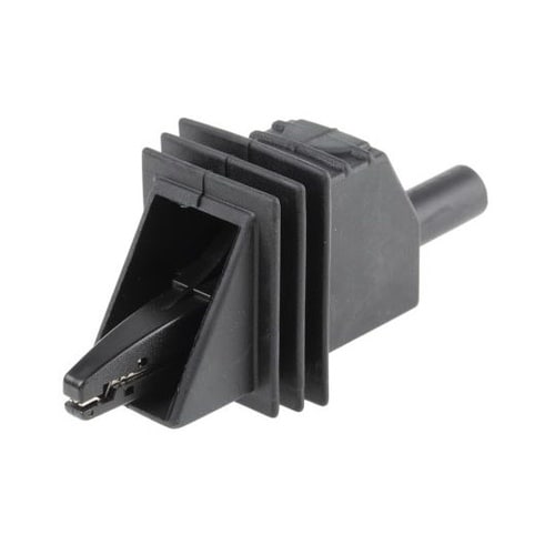 わに口クリップ 10A 20mm 黒 4