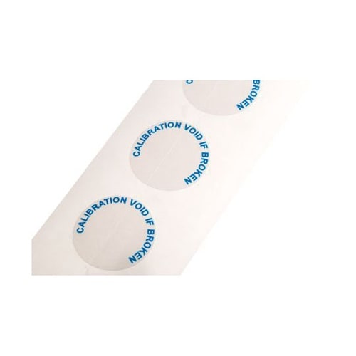 粘着剤付きラベル 90枚入り 青 白 C