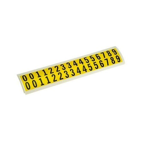 数字ラベル 塩ビ 1袋(10個入) 44