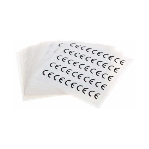 粘着剤付きラベル 500枚入り 黒 白