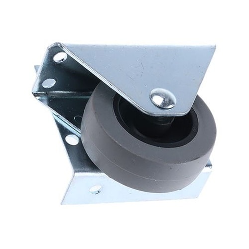 キャスター タイヤ材 ゴム 取付けプレー