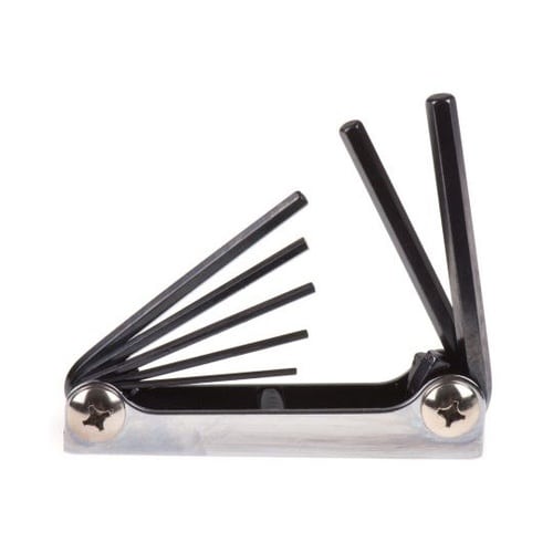 折りたたみ式六角レンチセット 7本組 4